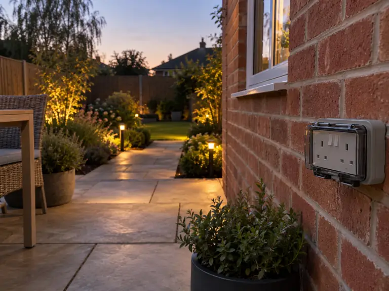 Outdoor Power & Garden Lighting in Wilmslow
